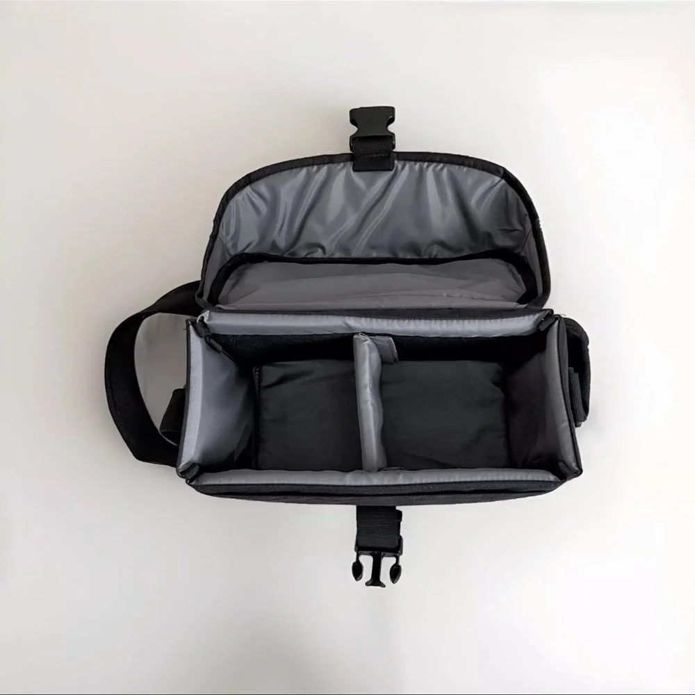 Canon 100ES Carry Shoulder Bag Black Nylon Gadget Camera Photography DSLR Bag